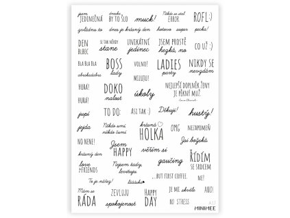 198471 papirove samolepky v arsiku a5 damske hlasky