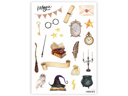 198477 papirove samolepky v arsiku a5 kouzlus maximus