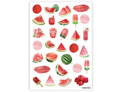 198501 papirove samolepky v arsiku a5 meloun