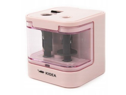 Ořezávátko elektrické Kidea, 2 otvory, růžové