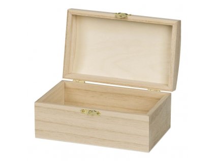 Dřevěná truhlička 16,5x10x8cm