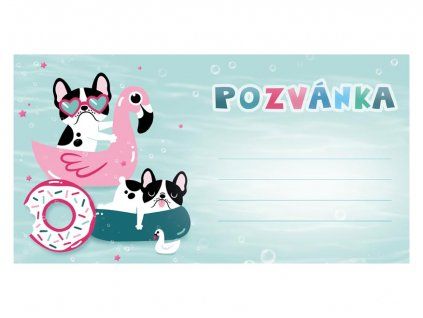 201250 pozvanka p019 10ks 190x100mm