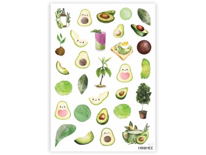 201567 papirove samolepky v arsiku a5 avokado