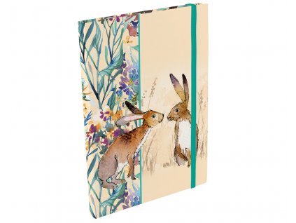 kissing hares notebook