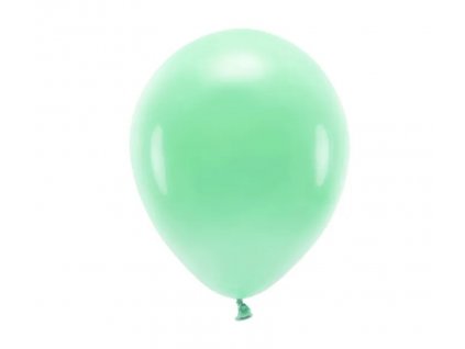 Eko balónky pastelové, mentolové 10ks 26cm