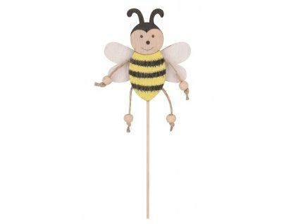 Včelka 6,5 x 7 cm + špejle