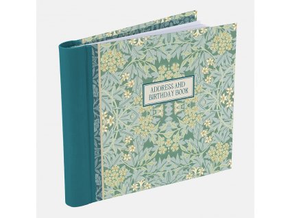 Adresář a narozeniny, záznamová kniha William Morris