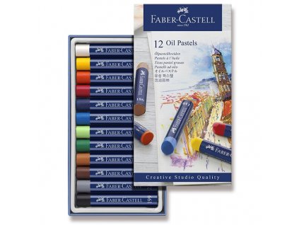 Olejové pastely Faber-Castell 12ks