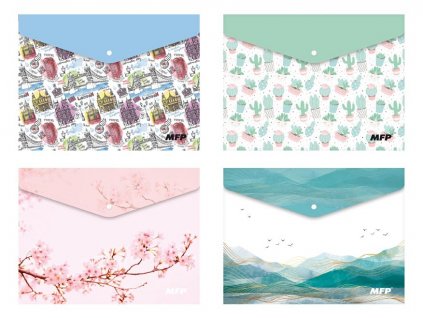 Složka M druk A5 PP potisk mix č.7