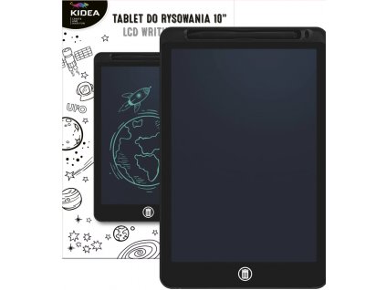 Kreslící LCD tablet černý Kidea 26,8 x 17,5 x 0,9 cm