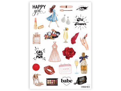 207964 dekorativni samolepky ceske vyroby pro scrapbooking bullet journal zdobeni alb a zapisniku nebo jen tak pro radost predvyseknute samolepky nepruhledne