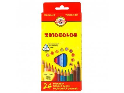 208003 208003 pastelky triocolor 24ks