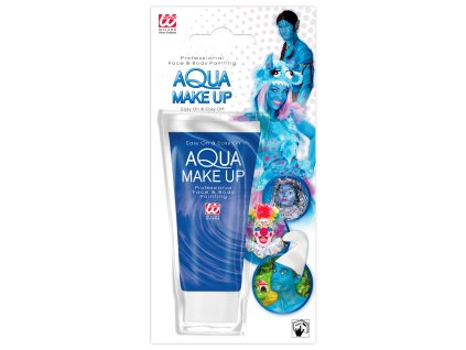 Make-up modrý aqua