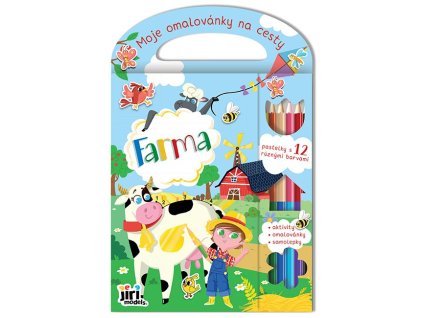 Moje omalovánky na cesty Farma