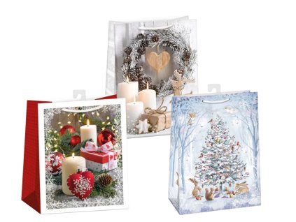 Taška igelitová mikuláš s oboustranným potiskem. (10)