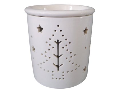 Aromalampa porcelánová stromek 9 x 11 cm