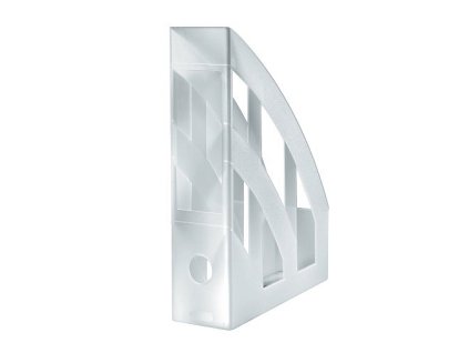 218374 stojan na spisy transparentni bily