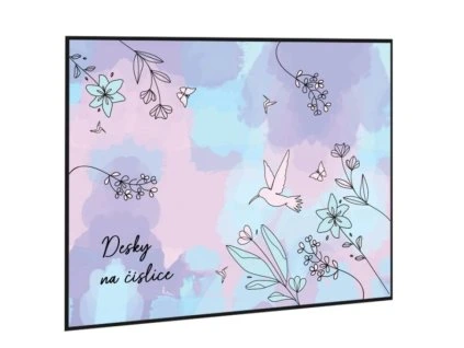 Desky na číslice Kolibřík