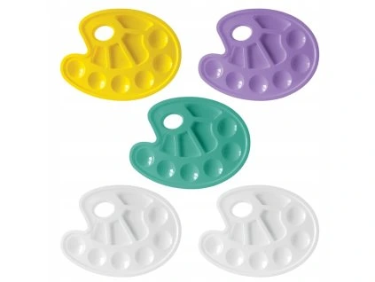 Paleta malířská mix barev