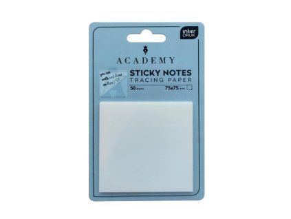 Samolepicí průhledné bločky FROST Academy
