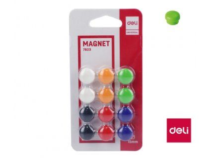 225670 magnet 15mm 12ks deli e7823