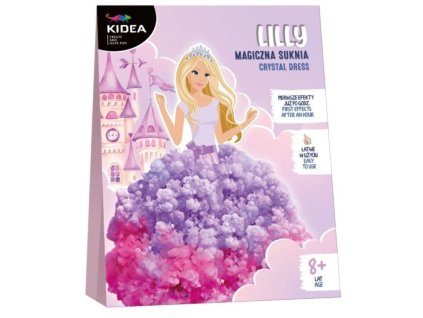 Kreativní sada KIDEA - Kouzelné šaty princezny Lilly