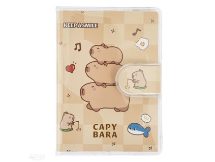 Zápisník A7 Kapybara 70 listů