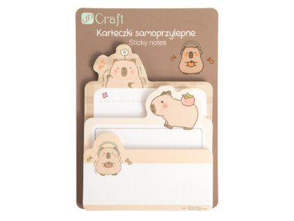 Samolepící poznámkové štítky Kapybara