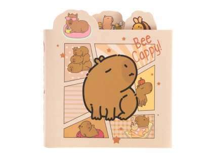 Set lepících poznámkových štítků Kapybara