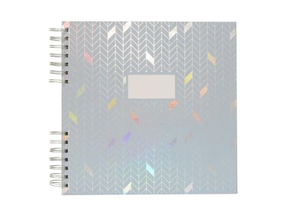 cuaderno scrapbooking 25x25cm azul claro c espigas