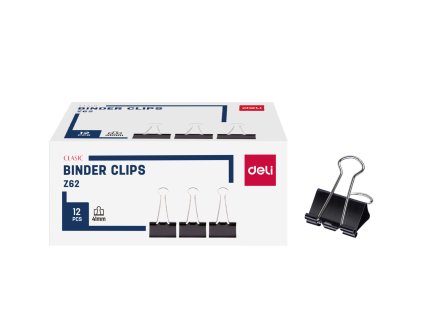 Klip Binder 41mm 12ks DELI E9542A