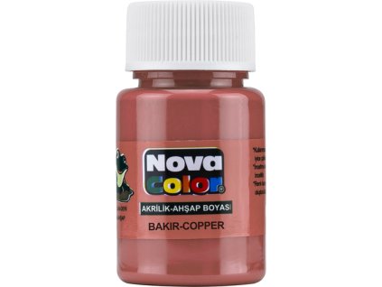 Barva akrylová  30ml metal.měděná NC-236