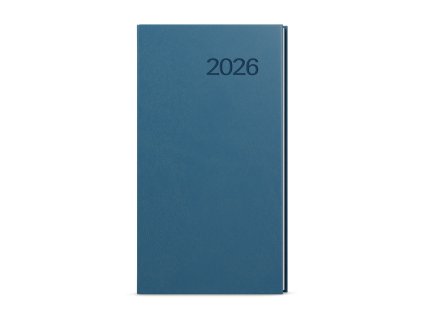 Diář týdenný 2026 - Jakub -  Vivella - kapesní - petrolejová