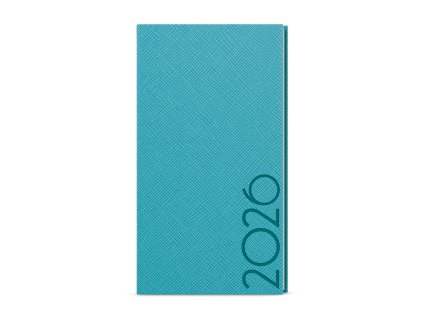 Diář týdenný 2026 - Jakub - Tora - kapesní - tyrkys