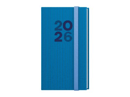 Diář týdenný 2026 - Jakub - Vigo - kapesní - modrá