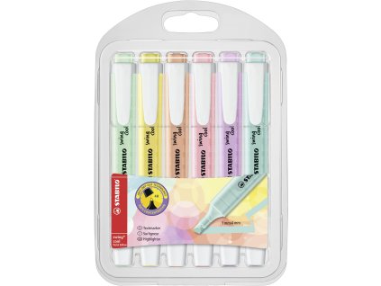 STABILO swing cool pastel 6 wallet