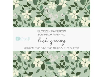 Sada scrapbook papírů Lush Energy 8cm 100l