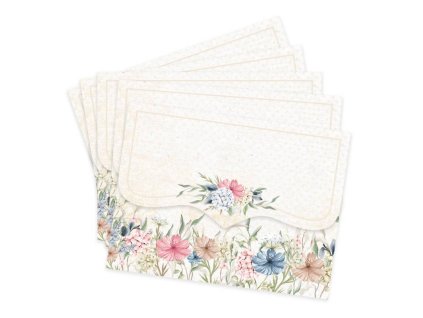 set of mini envelopes lady s diary 5pcs (3)