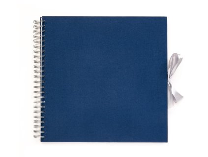 tmavě modré scrapbook album