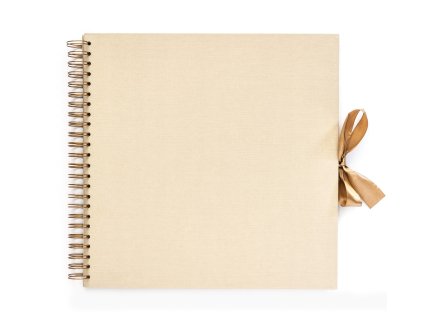 světle béžový scrapbook