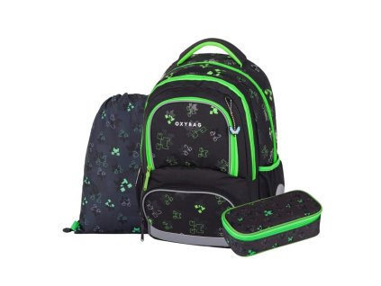 Školní set 3ks OXY NEXT Green cubes