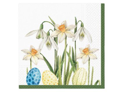 ubrousky paw l 33x33cm easter garden