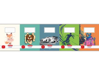 Sešit 624 mix motivů