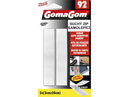 Suchý zip GG 2cmx20cm bílý