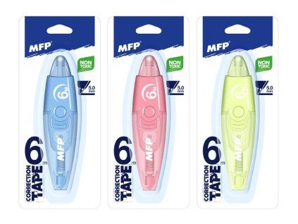 Korekční páska 5mm/6m click
