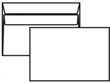 Obálka C6 samolepící 50 ks
