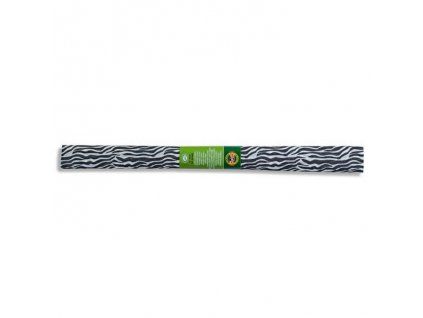 4104 papir krepovy motiv zebra
