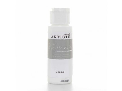 Akrylová barva ARTISTE docrafts Blanc bílá DOA 763260 xlarge