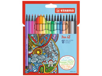 STABILO Pen 68 18ks