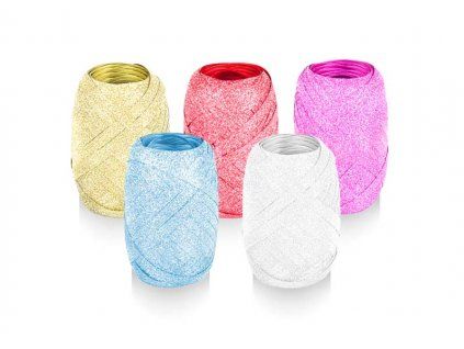 Stuha vázací 20m glitr mix
